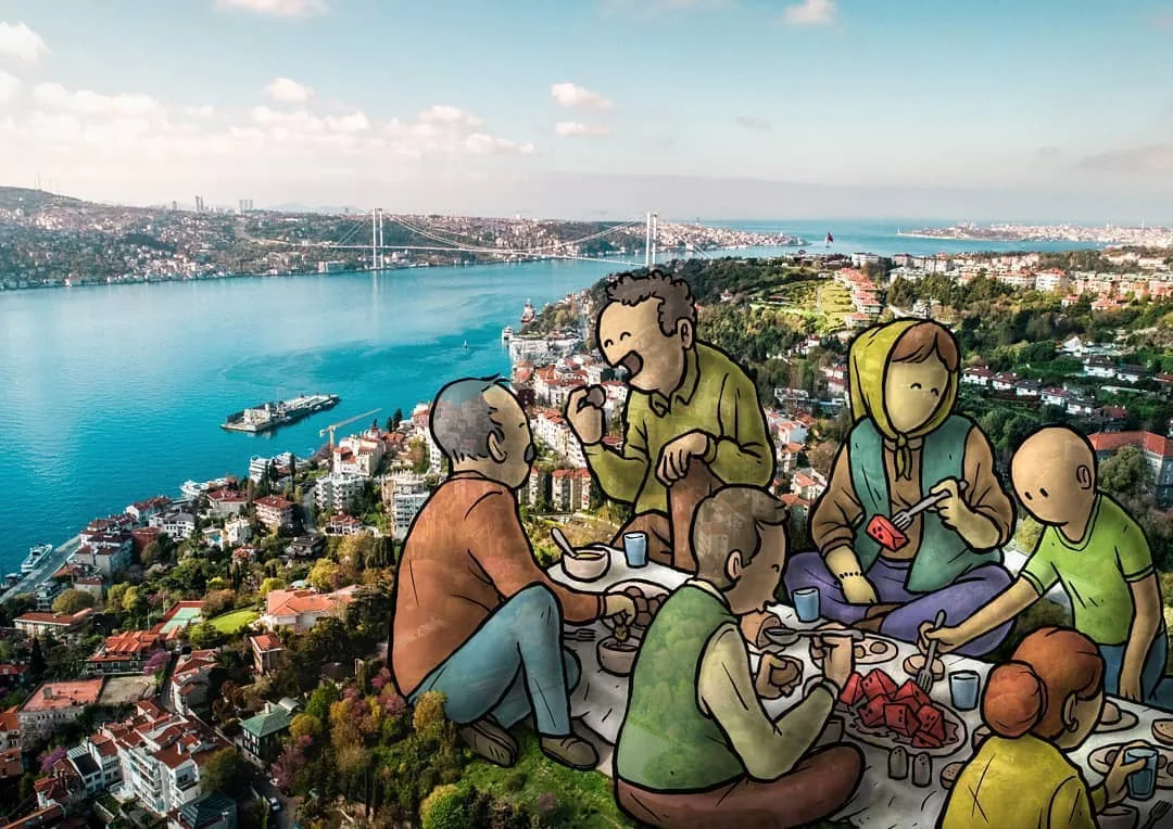Ramadan — the iftar table