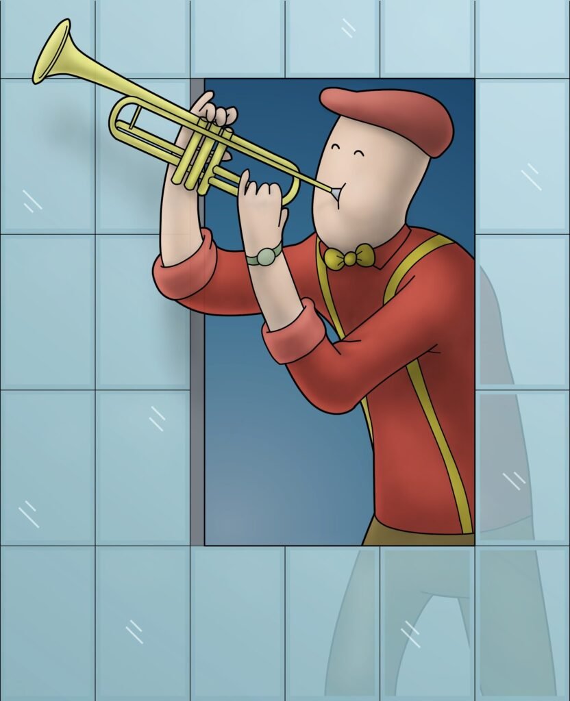 PSM Jazz Days — afiş illüstrasyonu